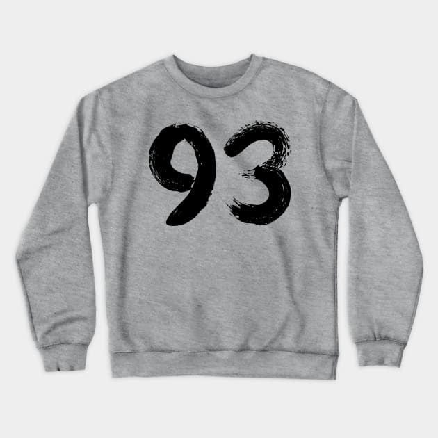 Number 93 Crewneck Sweatshirt by Erena Samohai